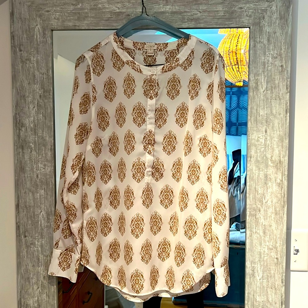 Silk JCrew Blouse